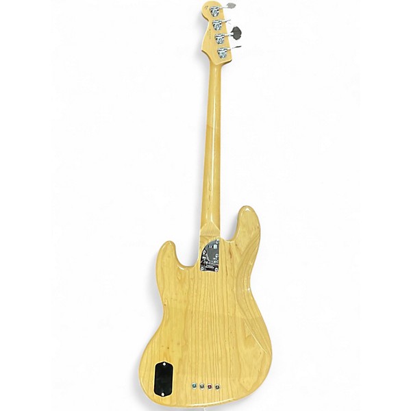 Used Fender American Deluxe Jazz Bass Natural Electric Bass Guitar