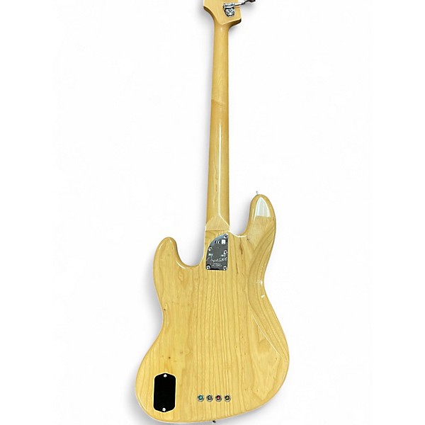Used Fender American Deluxe Jazz Bass Natural Electric Bass Guitar