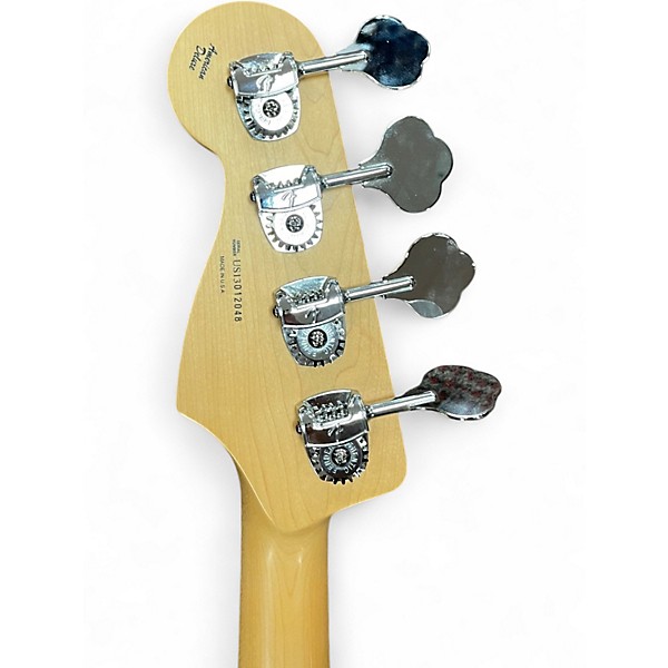 Used Fender American Deluxe Jazz Bass Natural Electric Bass Guitar