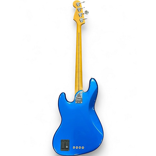 Used Fender American Ultra II Jazz Bass Noble Blue Electric Bass Guitar