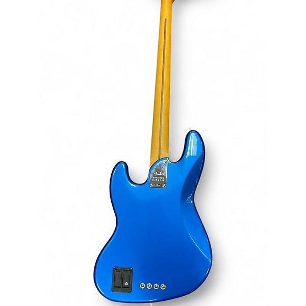 Used Fender American Ultra II Jazz Bass Noble Blue Electric Bass Guitar