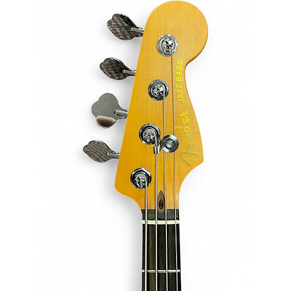 Used Fender American Ultra II Jazz Bass Noble Blue Electric Bass Guitar