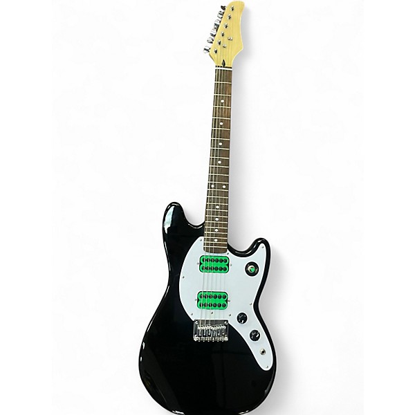 Used Glarry ELECTRIC GUITAR Black Solid Body Electric Guitar