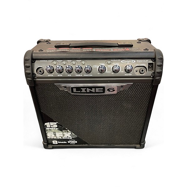 Used Line 6 Spider III 15 1X8 15W Guitar Combo Amp