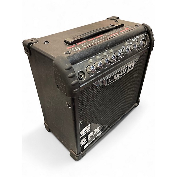 Used Line 6 Spider III 15 1X8 15W Guitar Combo Amp
