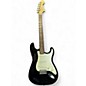 Used Squier Affinity Stratocaster Black and White Solid Body Electric Guitar thumbnail