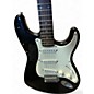 Used Squier Affinity Stratocaster Black and White Solid Body Electric Guitar