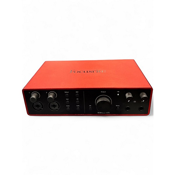 Used Focusrite scarlett 16i16 Audio Interface