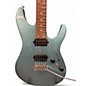 Used Ibanez AZ24S2 Metallic Light Blue Solid Body Electric Guitar