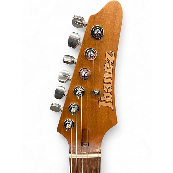 Used Ibanez AZ24S2 Metallic Light Blue Solid Body Electric Guitar