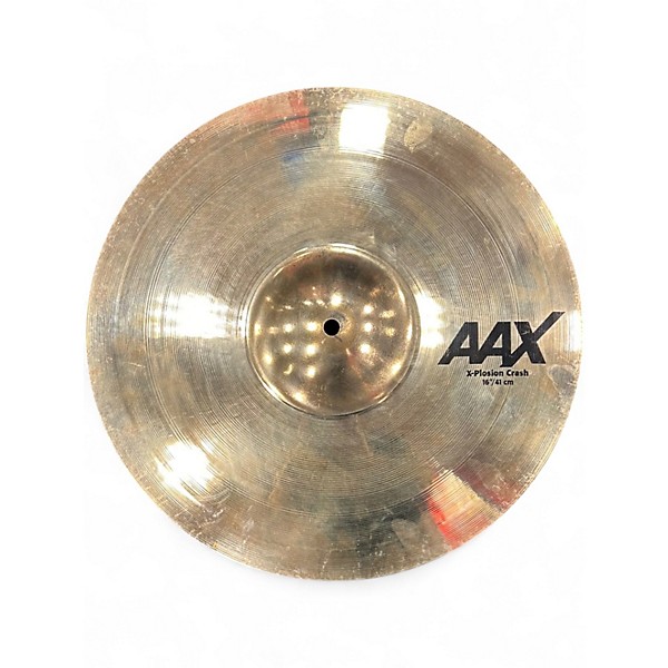 Used SABIAN 16in AAX X-PLOSION CRASH Cymbal