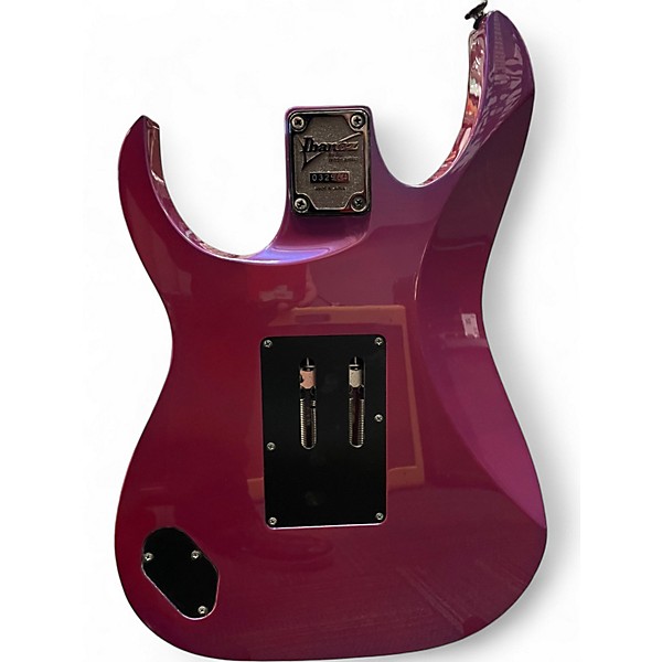 Used Ibanez RG550 Neon Purple Solid Body Electric Guitar