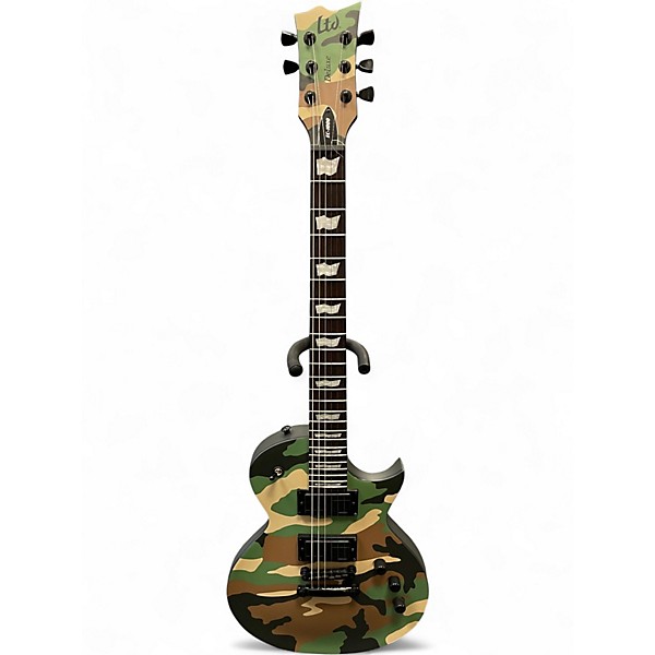 Used ESP LTD EC1000 Camo Solid Body Electric Guitar