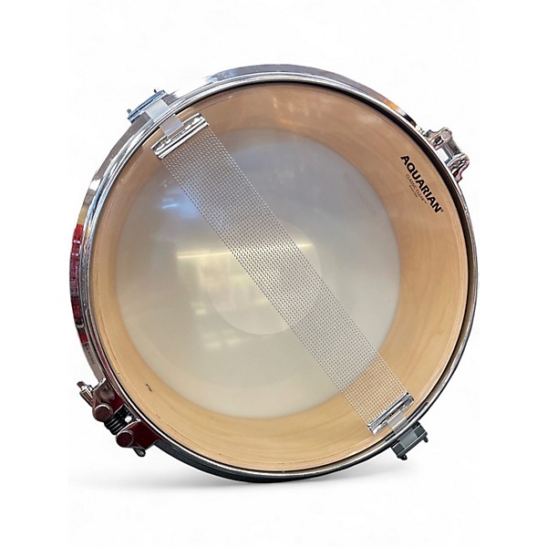 Used Arbiter 5.5X14 SNARE Silver Sparkle Drum