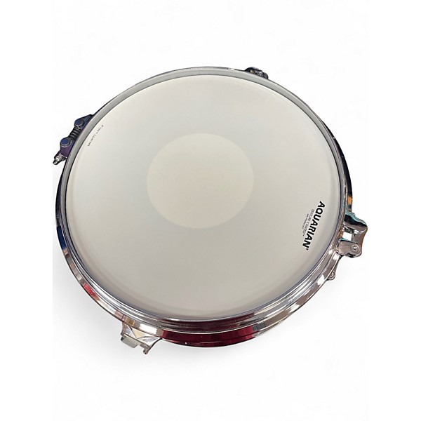 Used Arbiter 5.5X14 SNARE Silver Sparkle Drum