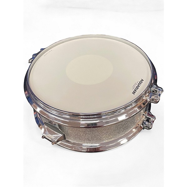 Used Arbiter 5.5X14 SNARE Silver Sparkle Drum