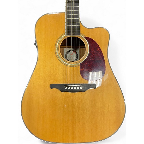Used Alvarez AD60C Natural Acoustic Electric Guitar