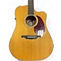 Used Alvarez AD60C Natural Acoustic Electric Guitar