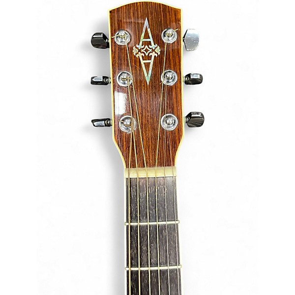 Used Alvarez AD60C Natural Acoustic Electric Guitar