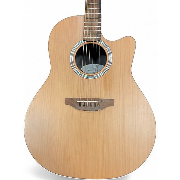 Used Ovation GCS771-C Natural Acoustic Electric Guitar