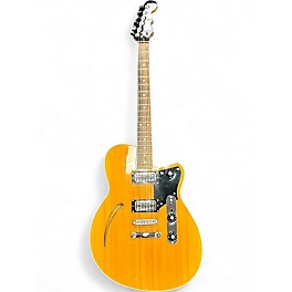 Used 2012 Reverend CLUB KING RT Natural Hollow Body Electric Guitar