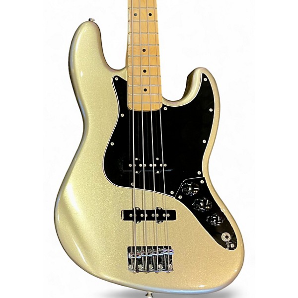Used Fender 75th Anniversary Commemorative American Jazz Bass DIAMOND Electric Bass Guitar