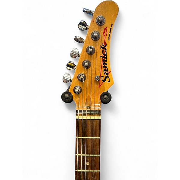 Used Greg Bennett Design by Samick S-type HSH Honey Burst Solid Body Electric Guitar