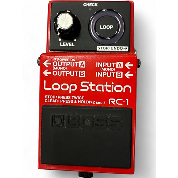 Used BOSS RC1 Loop Station Pedal