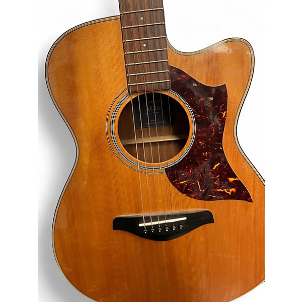 Used 2017 Yamaha AC1M Natural Acoustic Electric Guitar