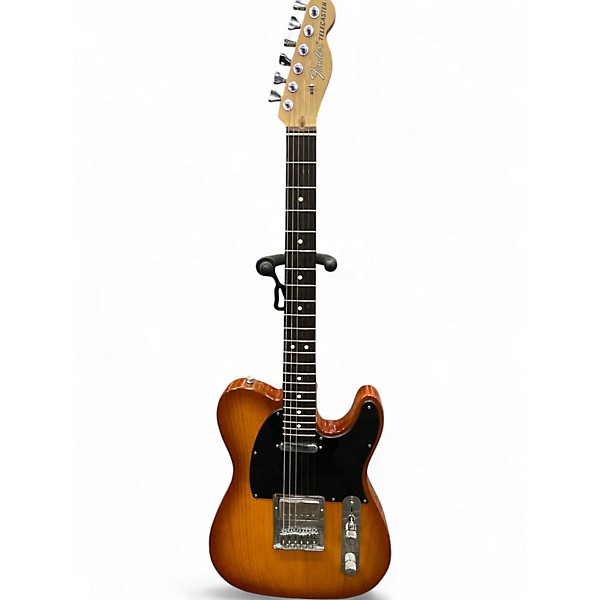 Used 2019 Fender AMERICAN PROFESSIONAL HS TELECASTERF Honey Burst Solid Body Electric Guitar