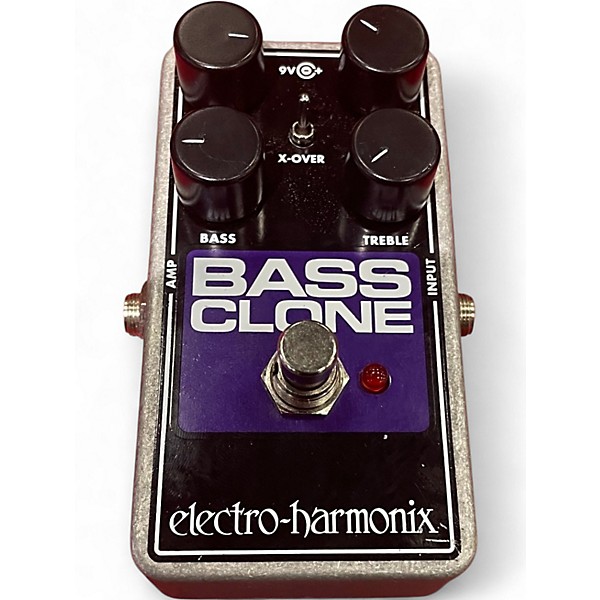 Used Electro-Harmonix Bass Clone Analog Chorus Bass Effect Pedal