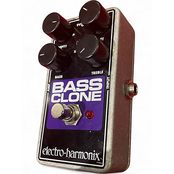 Used Electro-Harmonix Bass Clone Analog Chorus Bass Effect Pedal