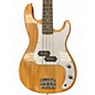 Used Glarry P Bass Natural Electric Bass Guitar