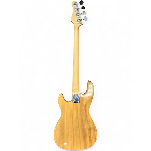 Used Glarry P Bass Natural Electric Bass Guitar