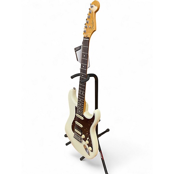 Used 2024 Fender American Professional II Stratocaster HSS Olympic White Solid Body Electric Guitar