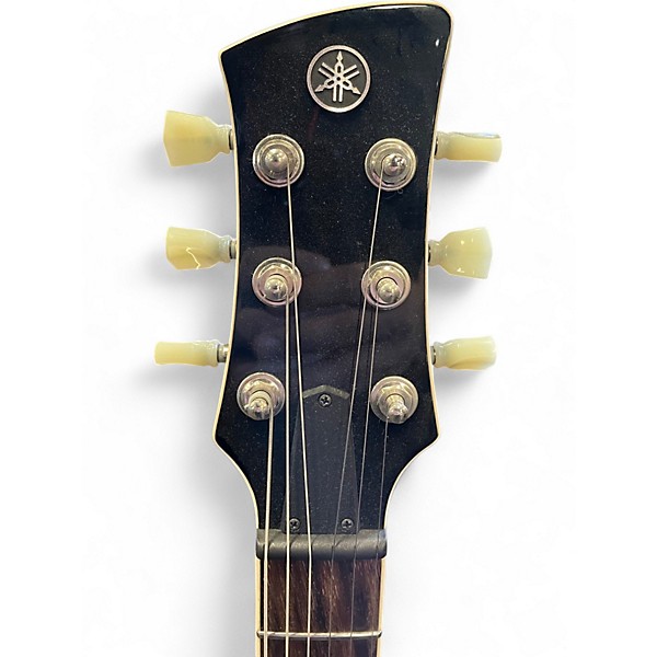 Used Yamaha RSS02T Black Solid Body Electric Guitar
