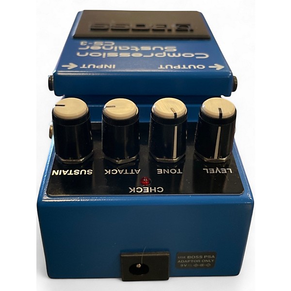 Used BOSS CS3 Compressor Sustainer Effect Pedal