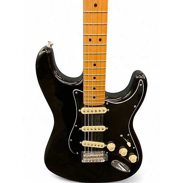 Used 2024 Fender Player II Stratocaster Black Solid Body Electric Guitar