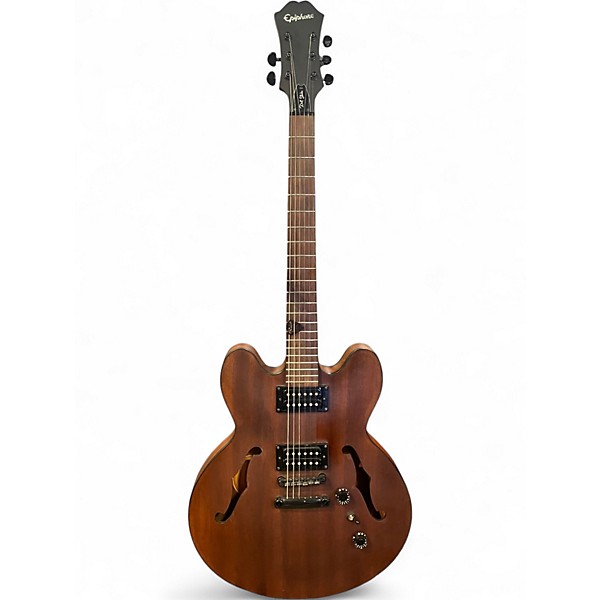 Used Epiphone Dot Studio Brown Hollow Body Electric Guitar