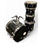Used Pearl 5 Piece Forum Black Black Drum Kit