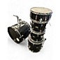 Used Pearl 5 Piece Forum Black Black Drum Kit