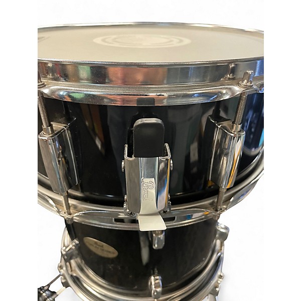 Used Pearl 5 Piece Forum Black Black Drum Kit