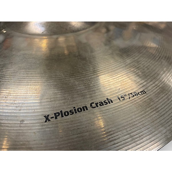 Used SABIAN 15in HHX XPlosion Crash Cymbal