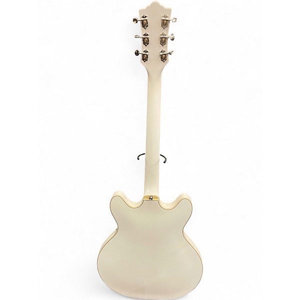 Used Guild Starfire V White Hollow Body Electric Guitar