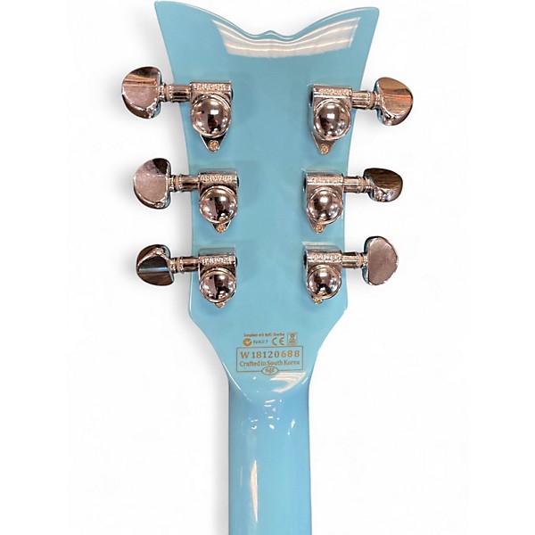 Used Schecter Guitar Research Ultra III Cerulean Blue Solid Body Electric Guitar