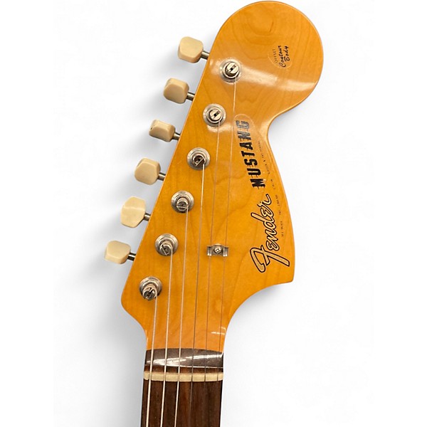 Used Fender MIJ TRADITIONAL 60'S MUSTANG 2 Tone Sunburst Solid Body Electric Guitar
