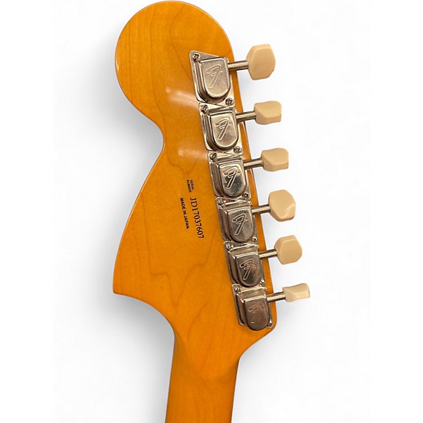 Used Fender MIJ TRADITIONAL 60'S MUSTANG 2 Tone Sunburst Solid Body Electric Guitar