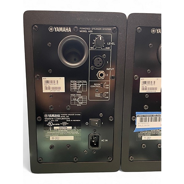 Used Yamaha HS5 Pair Powered Monitor