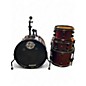 Used Ludwig 4 Piece QUEST LOVE POCKET KIT Red Drum Kit thumbnail