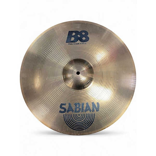 Used SABIAN 18in B8 Thin Crash Cymbal